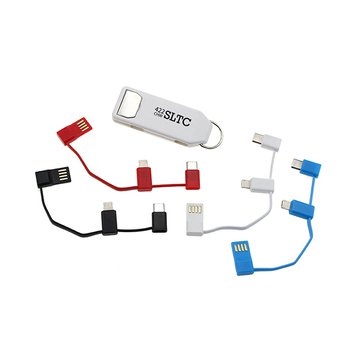 三合一創意手機架傳輸充電線H_2
